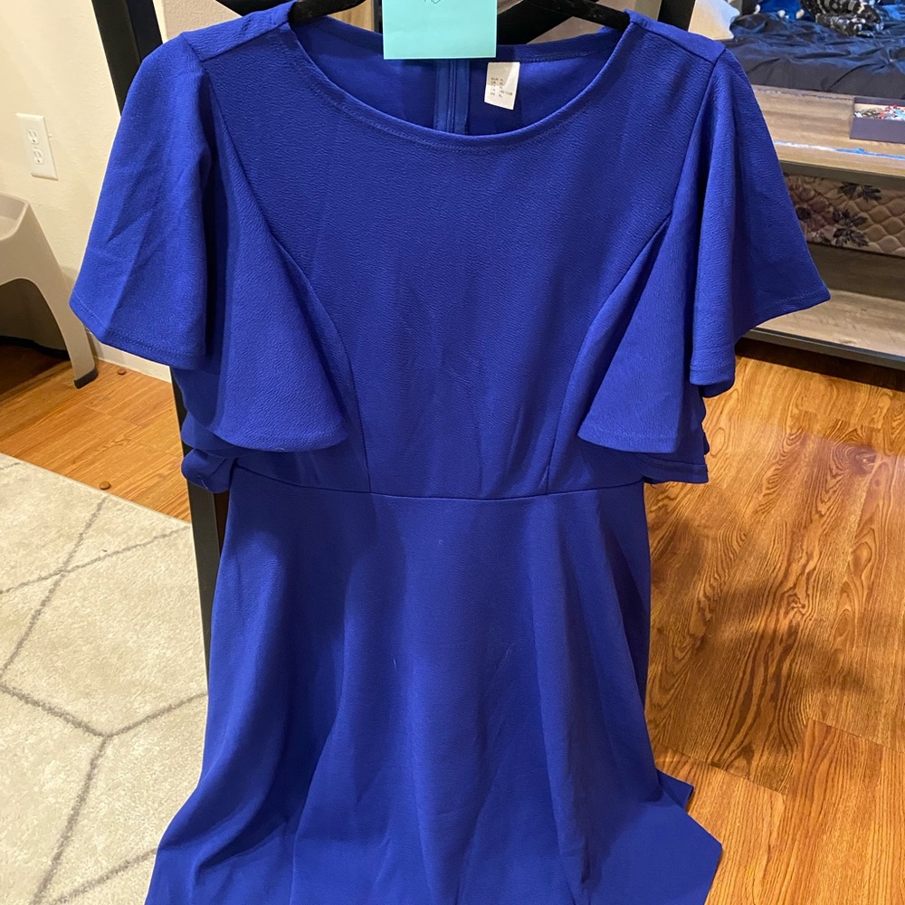 Blue Amazon dress